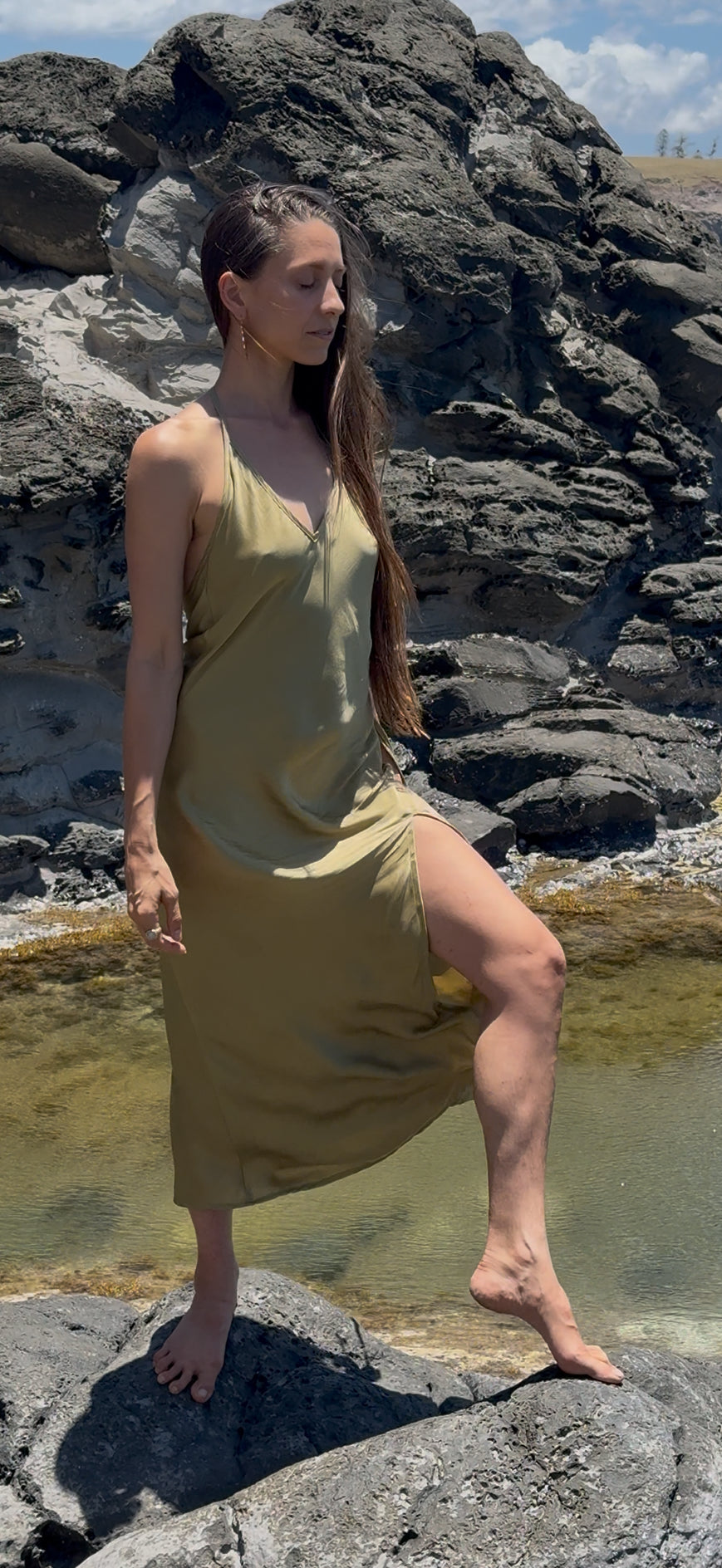 The Sydney Dress in Sage