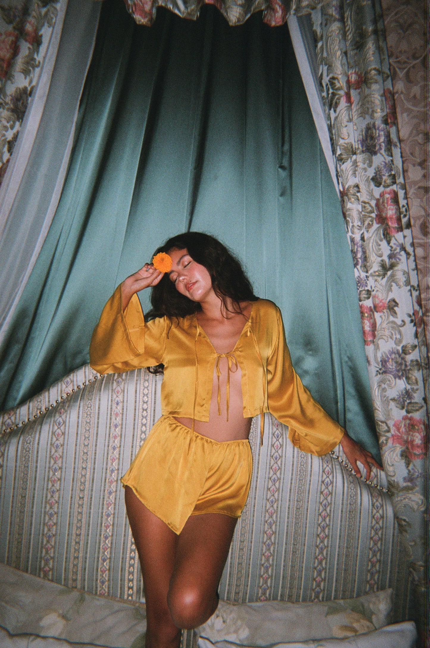 Marigold Mariposa Top