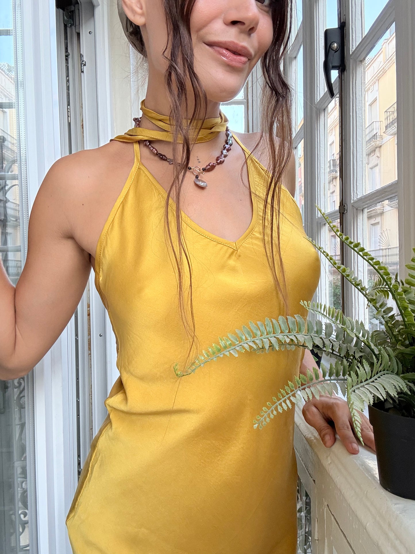 syd dress marigold