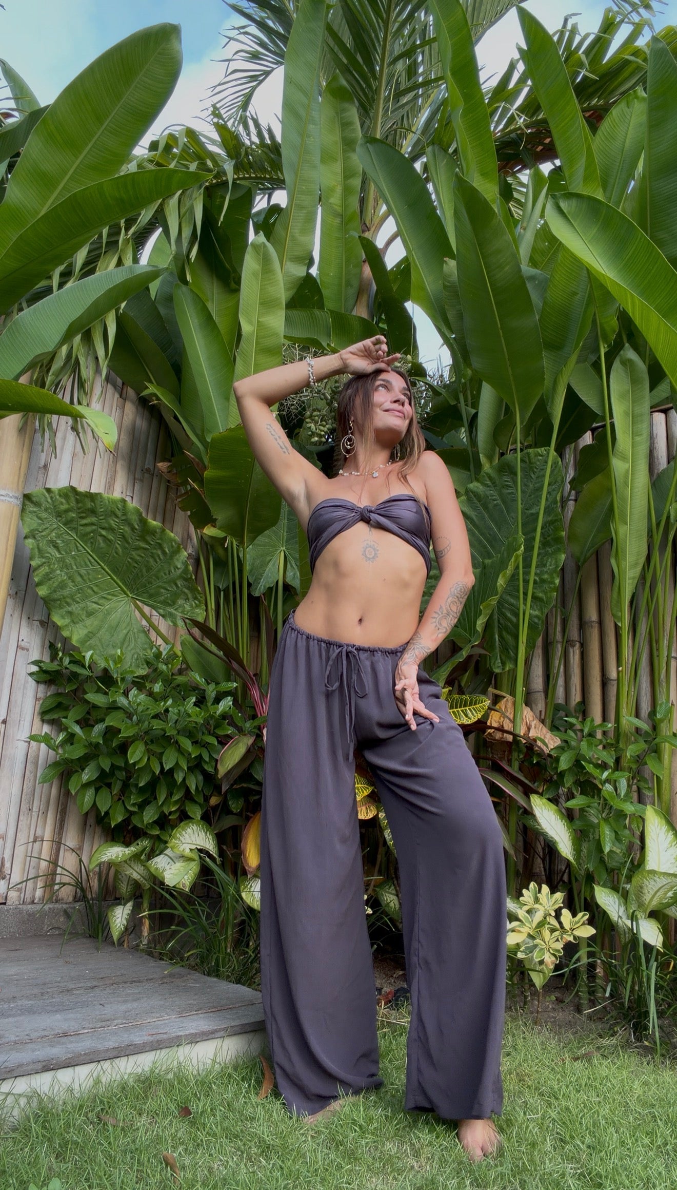 luna pants iris