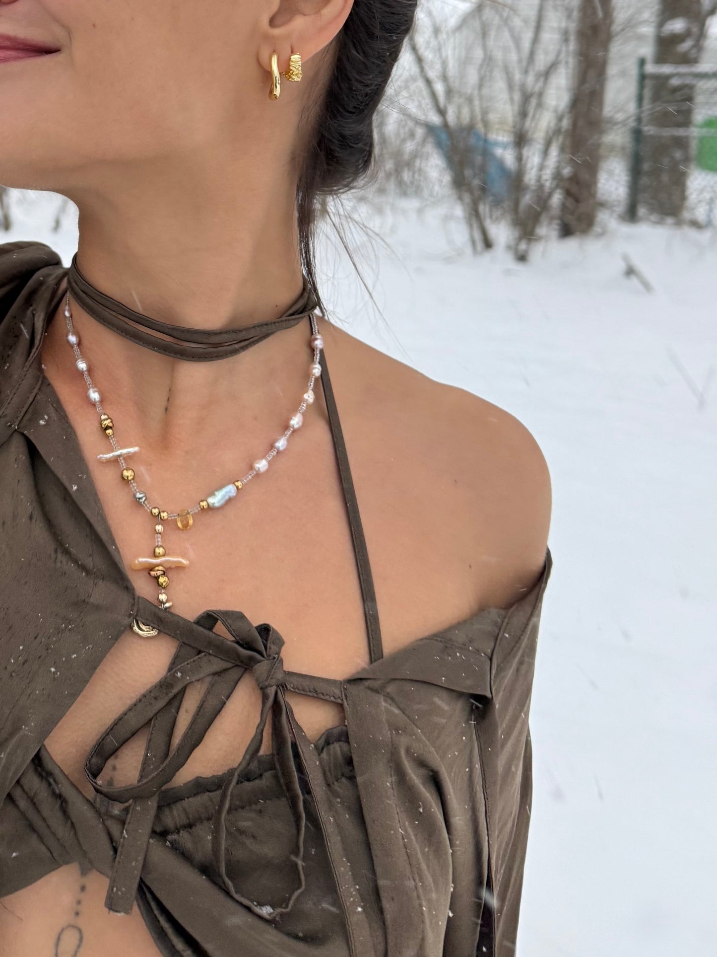 Mahogany Mariposa Top