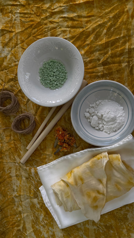eco-printing as ritual kit