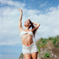 bloomer short white