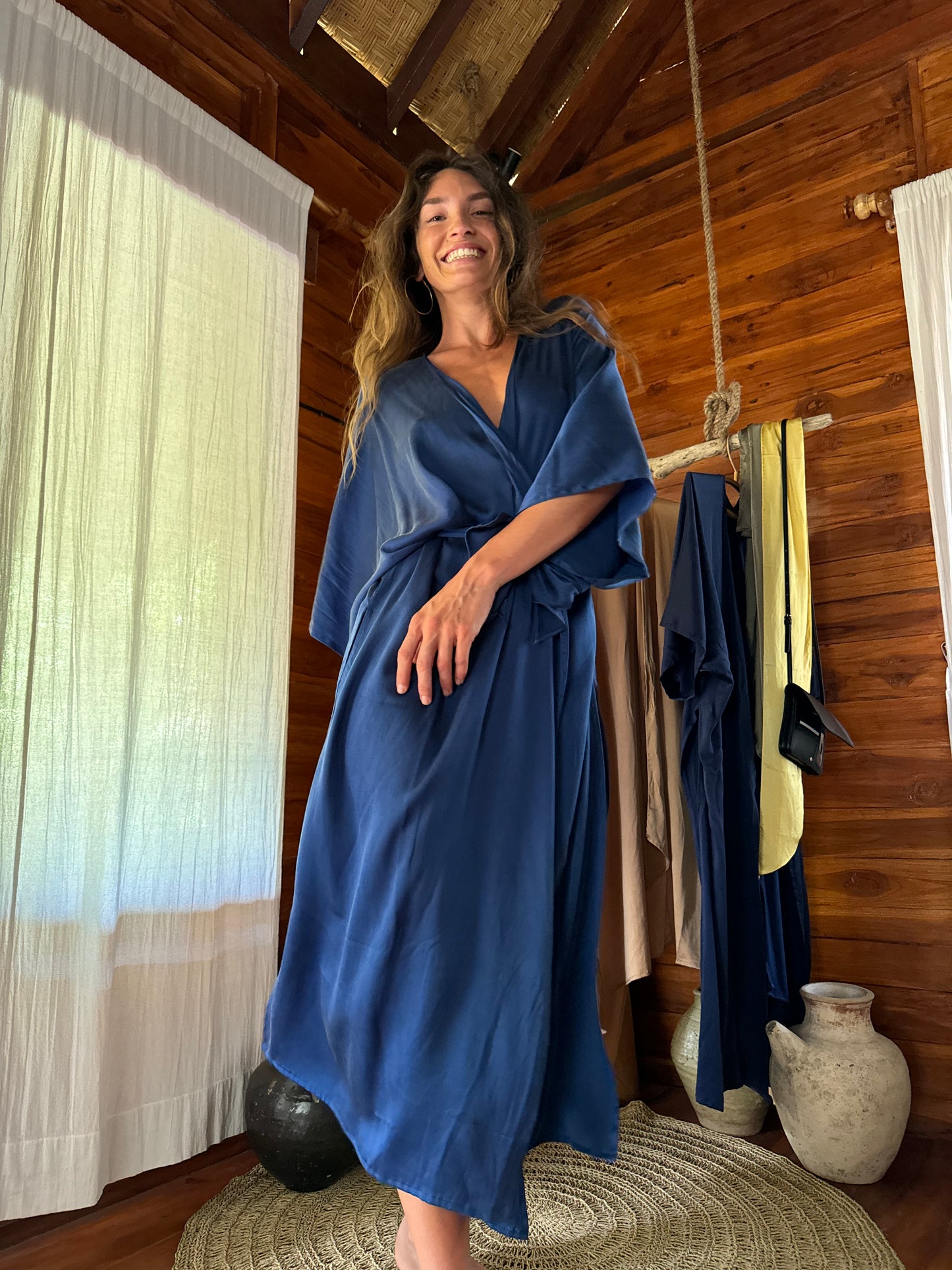 Indigo Royal Robe