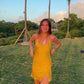 syd dress marigold